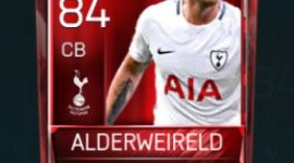 Toby Alderweireld 84 OVR Fifa Mobile Base Elite Player
