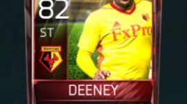 Troy Deeney Fifa Mobile Community Favourites Player