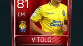 Vitolo 81 OVR Fifa Mobile Base Elite Player