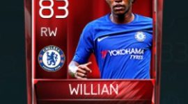 Willian 83 OVR Fifa Mobile Base Elite Player