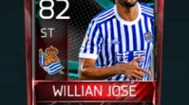 Willian José 82 OVR Fifa Mobile La Liga Rivalries Player