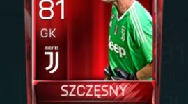 Wojciech Szczęsny 81 OVR Fifa Mobile Base Elite Player