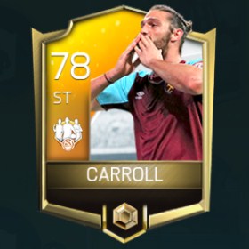 Andy Carroll 78 OVR Fifa Mobile TOTW Player