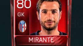 Antonio Mirante 80 OVR Fifa Mobile Base Elite Player