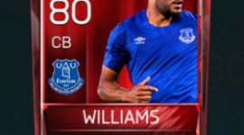 Ashley Williams 80 OVR Fifa Mobile Base Elite Player