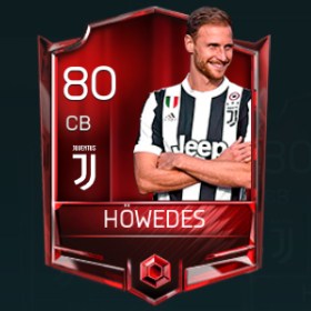 Benedikt Höwedes 80 OVR Fifa Mobile Base Elite Player