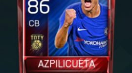 César Azpilicueta 86 OVR Fifa Mobile TOTY Player