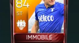 Ciro Immobile 84 OVR Fifa Mobile TOTW Player