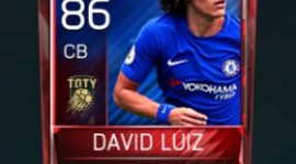 David Luiz 86 OVR Fifa Mobile TOTY Player