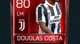 Douglas Costa 80 OVR Fifa Mobile Base Elite Player