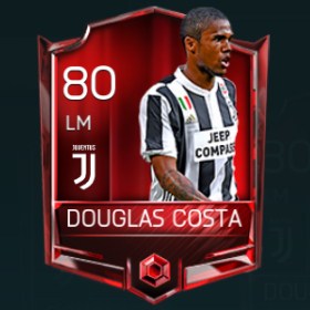 Douglas Costa 80 OVR Fifa Mobile Base Elite Player