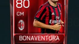 Giacomo Bonaventura 80 OVR Fifa Mobile Base Elite Player