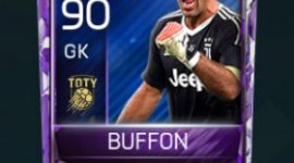 Gianluigi Buffon 90 OVR Fifa Mobile TOTY Player