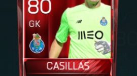 Iker Casillas 80 OVR Fifa Mobile Base Elite Player