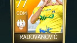 Ivan Radovanović 77 OVR Fifa Mobile TOTW Player