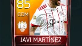 Javi Martínez 85 OVR Fifa Mobile TOTW Player