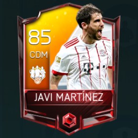 Javi Martínez 85 OVR Fifa Mobile TOTW Player