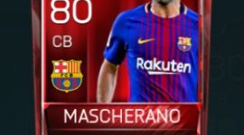 Javier Mascherano 80 OVR Fifa Mobile Base Elite Player