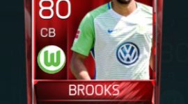 John Brooks 80 OVR Fifa Mobile Base Elite Player