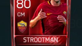 Kevin Strootman 80 OVR Fifa Mobile Base Elite Player