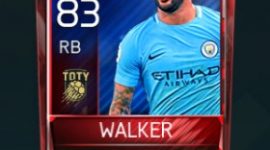Kyle Walker 83 OVR Fifa Mobile TOTY Player