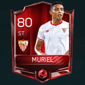 Luis Muriel 80 OVR Fifa Mobile Base Elite Player