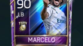 Marcelo Vieira 90 OVR Fifa Mobile TOTY Player