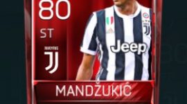 Mario Mandžukić 80 OVR Fifa Mobile Base Elite Player