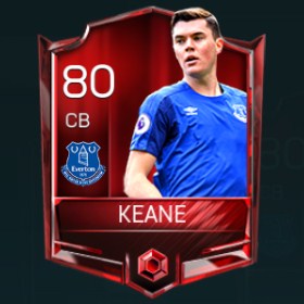Michael Keane 80 OVR Fifa Mobile Base Elite Player