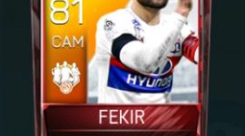 Nabil Fekir 81 OVR Fifa Mobile TOTW Player