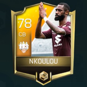 Nicolas Nkoulou 78 OVR Fifa Mobile TOTW Player