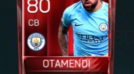 Nicolás Otamendi 80 OVR Fifa Mobile Base Elite Player