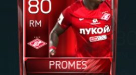 Quincy Promes 80 OVR Fifa Mobile Base Elite Player