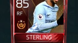 Raheem Sterling 85 OVR Fifa Mobile Tournament Player