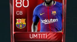 Samuel Umtiti 80 OVR Fifa Mobile Base Elite Player