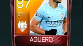 Sergio Agüero 87 OVR Fifa Mobile TOTW Player
