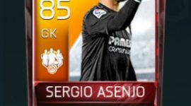 Sergio Asenjo 85 OVR Fifa Mobile TOTW Player