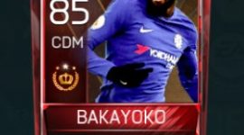 Tiémoué Bakayoko 85 OVR Fifa Mobile Tournament Player