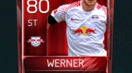 Timo Werner 80 OVR Fifa Mobile Base Elite Player