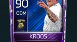 Toni Kroos 90 OVR Fifa Mobile TOTY Player