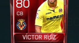 Víctor Ruiz 80 OVR Fifa Mobile Base Elite Player