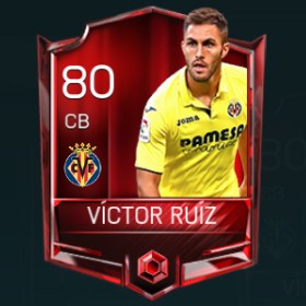 Víctor Ruiz 80 OVR Fifa Mobile Base Elite Player