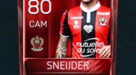Wesley Sneijder 80 OVR Fifa Mobile Base Elite Player