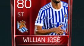 Willian José 80 OVR Fifa Mobile Base Elite Player