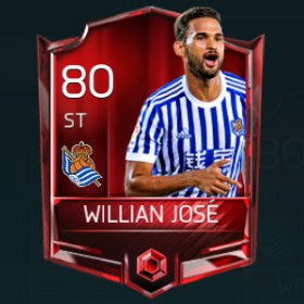 Willian José 80 OVR Fifa Mobile Base Elite Player