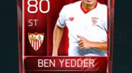 Wissam Ben Yedder 80 OVR Fifa Mobile Base Elite Player
