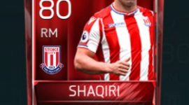 Xherdan Shaqiri 80 OVR Fifa Mobile Base Elite Player