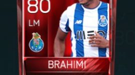 Yacine Brahimi 80 OVR Fifa Mobile Base Elite Player