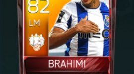 Yacine Brahimi 82 OVR Fifa Mobile TOTW Player