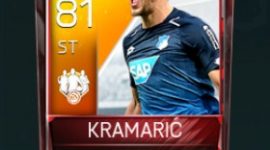 Andrej Kramarić 81 OVR Fifa Mobile 18 TOTW February 2018 Week 2 Player